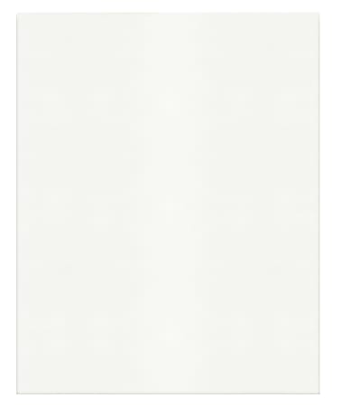 Office Depot® Brand 2-Pocket Textured Paper Folders With Prongs, White, Pack Of 10