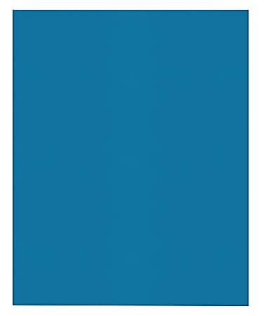 Office Depot® Brand 2-Pocket Textured Paper Folders, Light Blue, Pack Of 10
