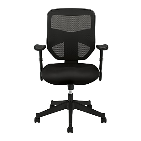 HON Prominent Mesh Fabric High Back Task Chair Black ODP