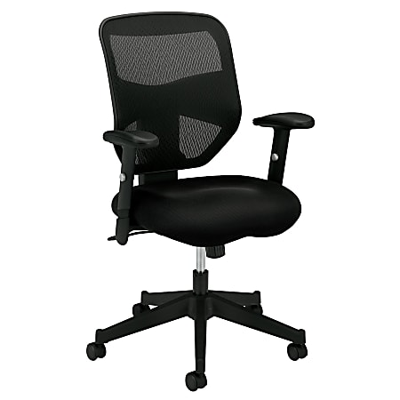 HON® Prominent™ Mesh Fabric High-Back Task Chair, Black