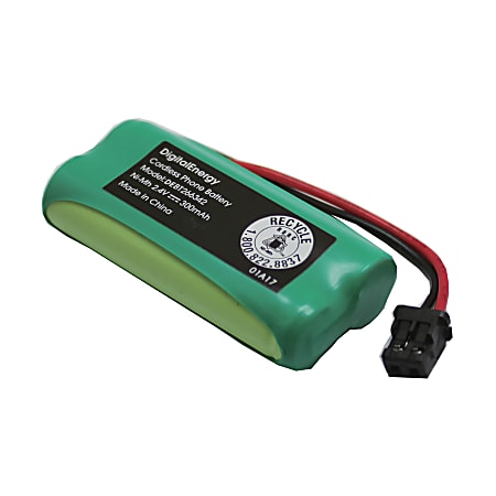 Digital Energy® Cordless Phone Battery, 2.4 Volts, 300