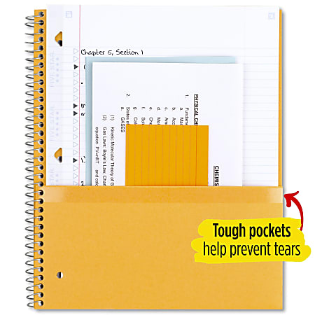 Five Star Wirebound Notebook Plus Study App 8 12 x 11 3 Subject College ...