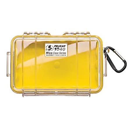 Pelican 1040 Micro Case with Yellow Liner