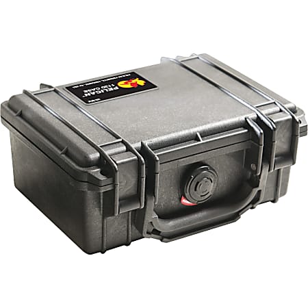 Pelican PELICAN 1120 GUARD BOX BLACK W/ FOAM - Polycarbonate - Black