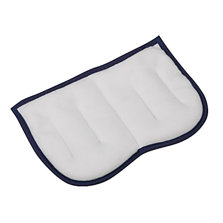 HealthSmart® TheraBeads Sinus Pain Relief Heating Pad, 6" x 9", Blue/White