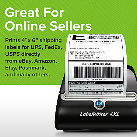 DYMO LabelWriter 4XL WideFormat Label Printer - Office Depot