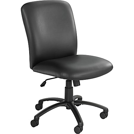 Safco Uber Big Tall 24 Hour Ergonomic High Back Chair Black Frame