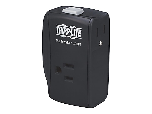 Tripp Lite Notebook Surge Protector Wallmount Direct Plug In 2 Outlet RJ45 - Surge protector - 15 A - AC 120 V - output connectors: 2 - black