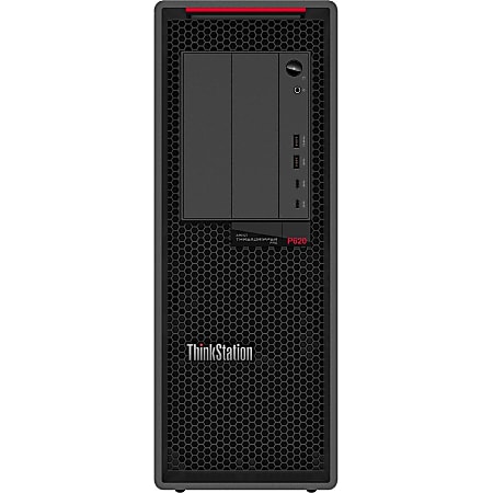 Lenovo ThinkStation P620 30E0005TUS Workstation - 1 x AMD Ryzen Threadripper PRO Hexadeca-core (16 Core) 3955WX 3.90 GHz - 32 GB DDR4 SDRAM RAM - 1 TB SSD  - Graphite Black - Windows 10 Pro 64-bit - NVIDIA Quadro RTX 4000 8 GB Graphics - DVD-Writer