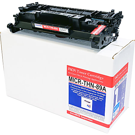 microMICR MICR Toner Cartridge, Alternative for HP 89A, MICRTHN89A