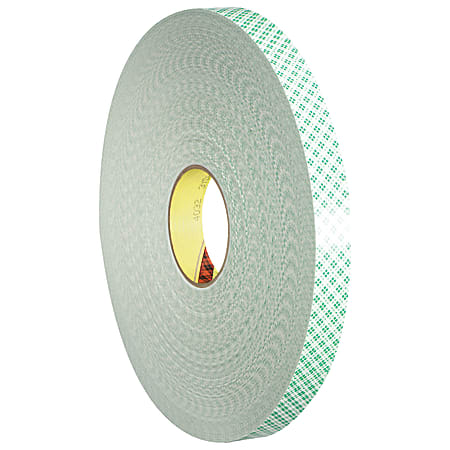 3M™ 4032 Double-Sided Foam Tape, 3" Core, 0.5" x 216', Natural