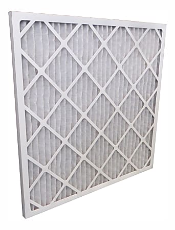 Tri-Dim HVAC Pleated Air Filters With Antimicrobial Protection, Merv 8, 15" x 20", Case Of 12