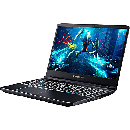 Acer Predator Helios 300 PH315-52 PH315-52-71RT 15.6" Gaming Notebook - Full HD - Intel Core i7 i7-9750H Hexa-core2.60 GHz - 16 GB RAM - 512 GB SSD - Black - Windows 10 Pro - NVIDIA GeForce RTX 2060 with 6 GB
