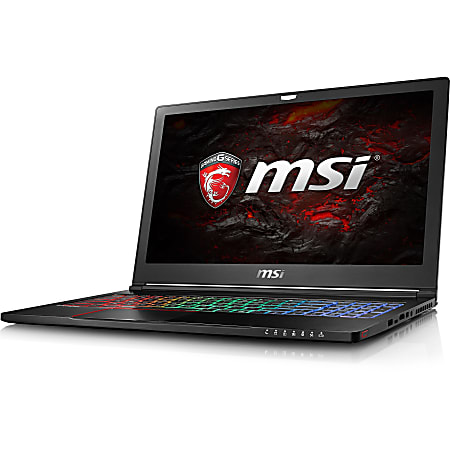 MSI GS63 STEALTH PRO GS63 Stealth Pro-016 15.6" Gaming Notebook - 1920 x 1080 - Core i7 i7-7700HQ - 16 GB RAM - 1 TB HDD - 256 GB SSD - Aluminum Black - Windows 10 - NVIDIA GeForce GTX 1050 TI with 4 GB