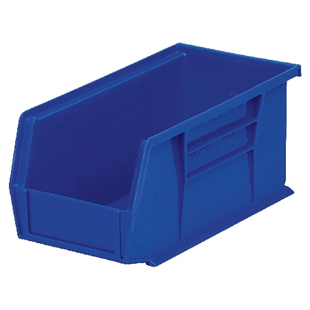 Akro Mils AkroBin Storage Bin Small Size 5 x 5 12 x 10 78 Blue