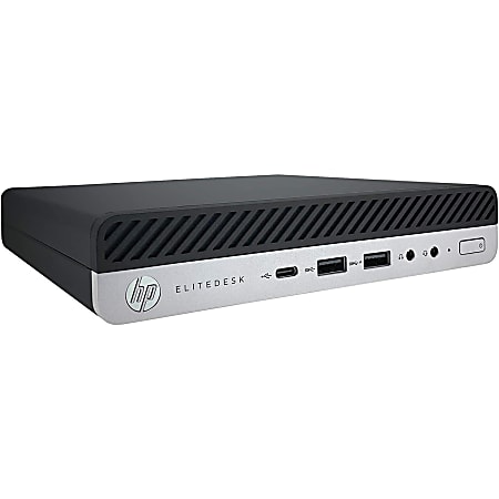 HP EliteDesk 800 G4-MINI Refurbished Desktop PC, Intel® Core™ i5, 16GB Memory, 256GB Solid State Drive, Windows® 11, J1-800G4MA02