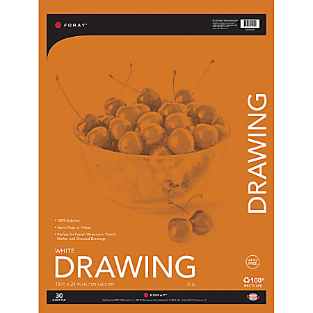 Bienfang® Raritan Drawing Book, 18" x 24", 30 Sheets