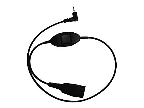 Jabra - Headset adapter - micro jack male to Quick Disconnect male