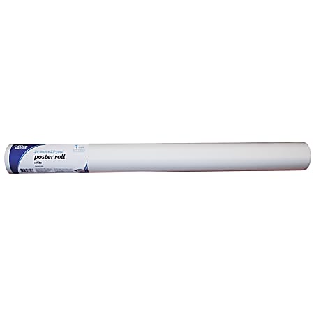 Office Depot Brand Paper Roll, 156' x 24", White