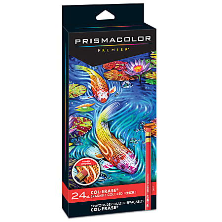 Prismacolor® Col-Erase® Pencils, Assorted Colors, Box Of 24