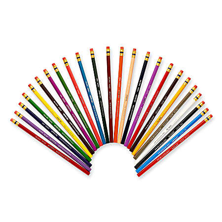  Prismacolor Col-Erase Erasable Colored Pencils, 12-Count :  Office Products