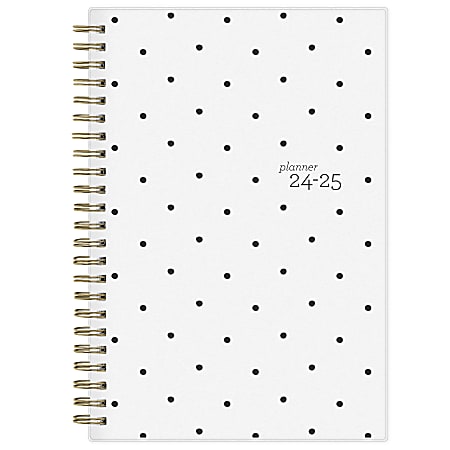 2024-2025 Blue Sky Weekly/Monthly Planning Calendar, 5" x 8", July To June, Pippi Frosted, 146923