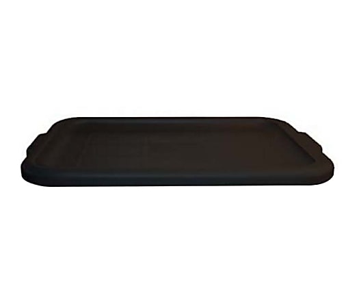 Winco Bus Tub Lid, 1"H x 16"W x 21-7/8"D, Black