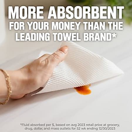 Scott® Choose-A-Sheet 1-Ply Paper Towels, 6 Rolls Total/65 Sheets Per Roll, White