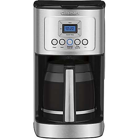 Cuisinart DCC-3200 14-Cup Programmable Coffee Maker, Black/Stainless