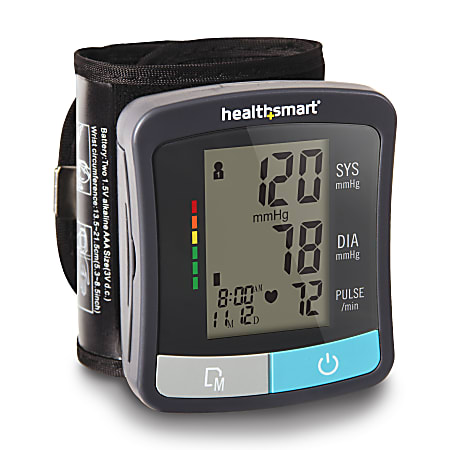 HealthSmart Standard Series Wrist Digital Blood Pressure Monitor