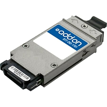 AddOn Cisco ONS-GC-GE-ZX Compatible TAA Compliant 1000Base-ZX GBIC Transceiver (SMF, 1550nm, 80km, SC)