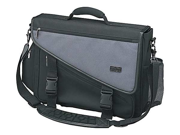 Tripp Lite Profile Brief Bag Notebook / Laptop Computer Carry Case Nylon - Notebook carrying case - black, charcoal gray