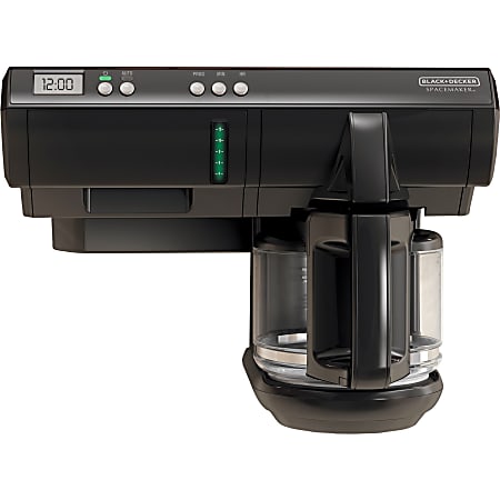 Black & Decker SpaceMaker Under-the-Cabinet 12 Cup Programmable Coffeemaker