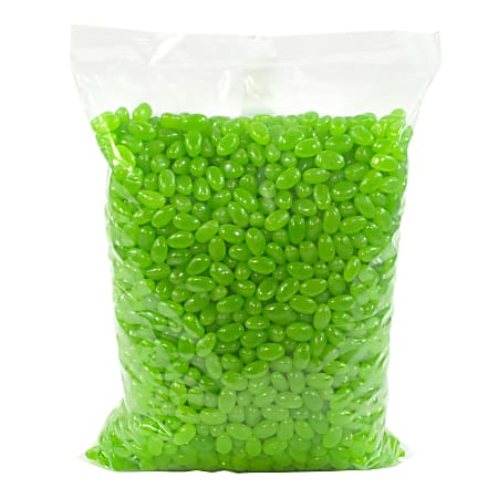 Teenee Beanee American Medley Jelly Beans, Green Apple - Light Green, 5-Lb Bag