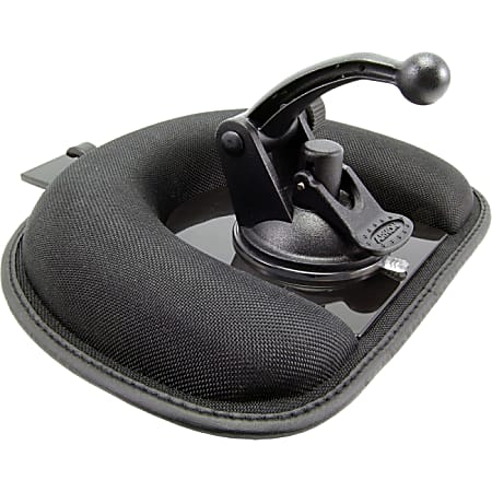ARKON GN112 Deluxe Non-Skid/Friction Style Weighted Dashboard Mount with Safety Hook