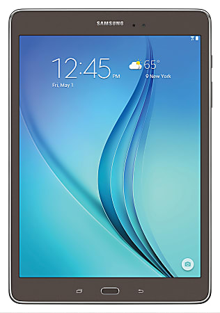 Samsung Galaxy Tab® A Tablet, 9.7" Screen, 16GB Memory, 128GB Storage, Android 5.0 Lollipop, Smoky Titanium