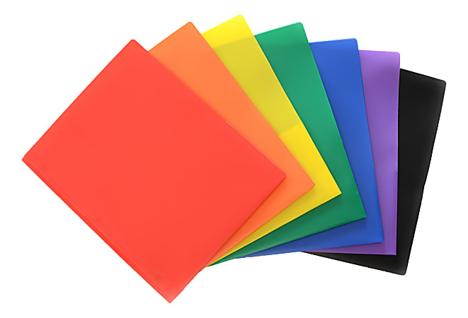 Five Star Portfolio 2 Pockets Assorted Colors - Office Depot