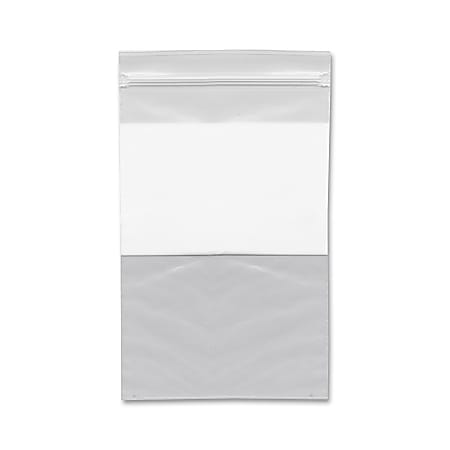 Anglers Handi-Loc Poly Bags, 4' x 6", Clear, Box Of 100