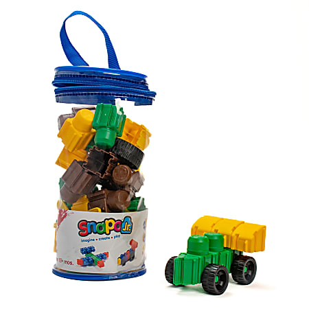 Snapo Jr. Building Blocks Dinosaur Creator Kit 40 Pieces - ODP Business ...