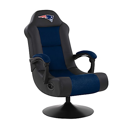 Imperial NFL Ultra Ergonomic Faux Leather Computer Gaming Chair, New England Patriots