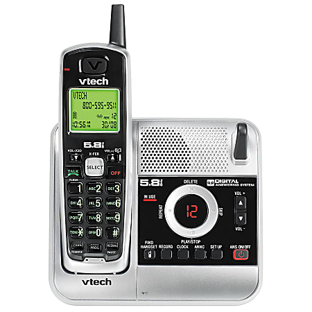 VTech® CS5121 5.8GHz Cordless Phone With Digital Answering System