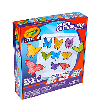 Crayola&reg; Paper Butterflies Science Kit, Kit Of 45 Pieces