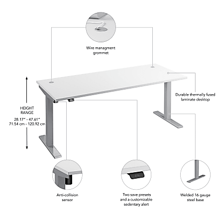 Move 40 Series by Bush Business Furniture Electric Height