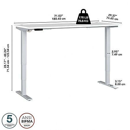 Move 40 Series by Bush Business Furniture Electric Height Move 40 Series by Bush Business Furniture Electric Height