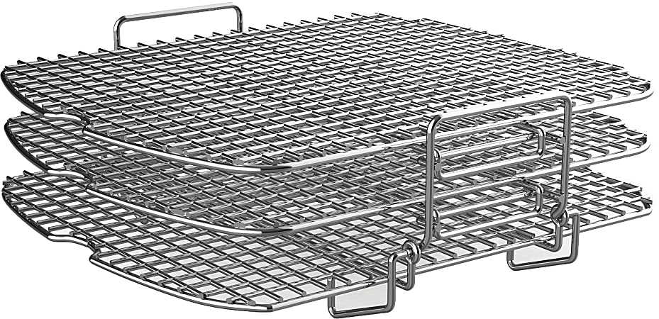 Geesta Dehydrator Rack Stainless Steel Stand Compatible with Ninja Foodi  AG300, AG300C, AG301, AG301C, AG302, AG400, IG301A Ninja Foodi Grill