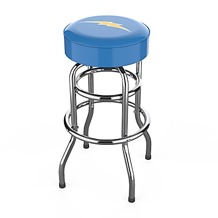 Imperial NFL Backless Swivel Bar Stool, Los Angeles Chargers