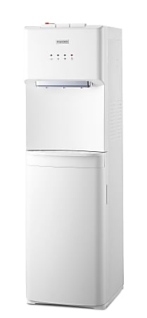 Igloo Hot, Cold & Room Temperature Bottom-Load Water Dispenser, 5-Gallon, White, Total Qty 1