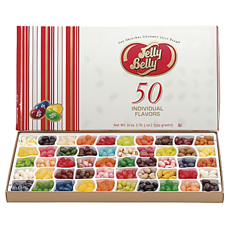Jelly Belly Jelly Beans Stand Up Bag 32 Oz. Bag - Office Depot