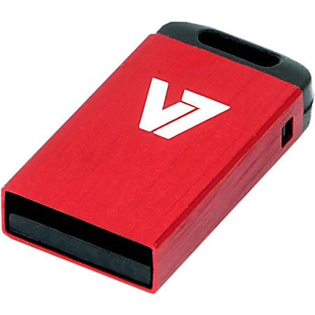 V7 8GB Red Nano USB Flash Drive