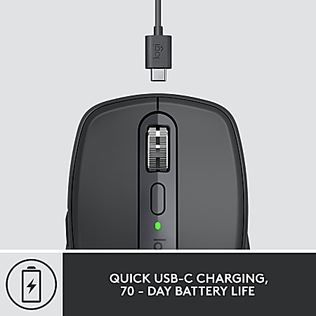 Logitech MX Anywhere 3 for Business Mouse laser 6 buttons